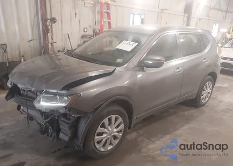 2015 Nissan Rogue S from USA, damaged, VIN KNMAT2MV1FP501587